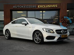 Mercedes-Benz C-klasse Coupé - 300 Prestige AMG Leer/Alcantara Stoelverw. Cruise Clima Navi 18''LM