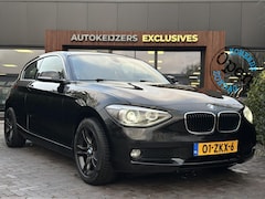 BMW 1-serie - 114i Business+ Leder Navi Parkeersensoren Mistlampen Cruise control 16"L.M