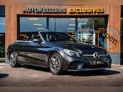 Mercedes-Benz C-klasse Cabrio - 200 AMG Line Airscarf Burmester Multibeam LED Stoelverw. Navigatie 18''LM