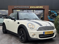 MINI Cabrio - 1.6 Cooper Chili Parkeersensoren achter Mistlampen Airco 16"L.M
