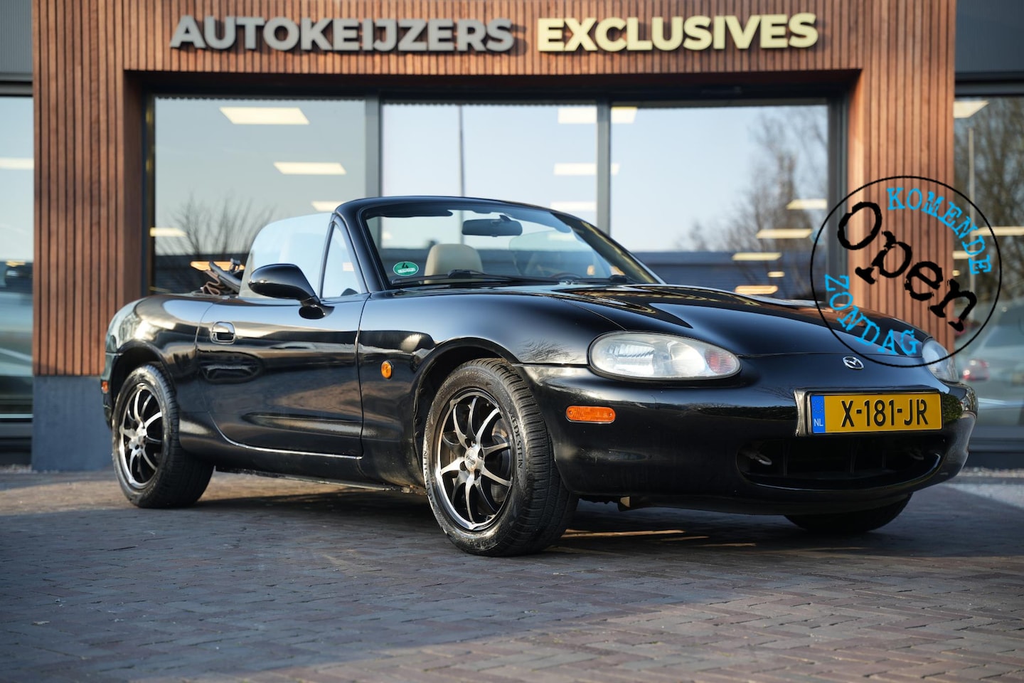 Mazda MX-5 - 1.6i Elektr. Ramen Leer Nardi Nette Staat! - AutoWereld.nl