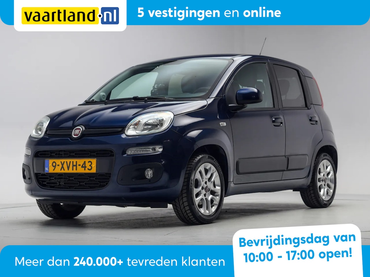 Fiat Panda - 0.9 TwinAir Lounge Aut. 5 pers. [ Airco Trekhaak El.ramen ] - AutoWereld.nl