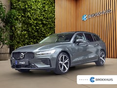 Volvo V60 - 2.0 T8 Plug-in hybrid AWD Ultra Dark | Guard Alarm | Extra getint glas achter | 19" 5-trip