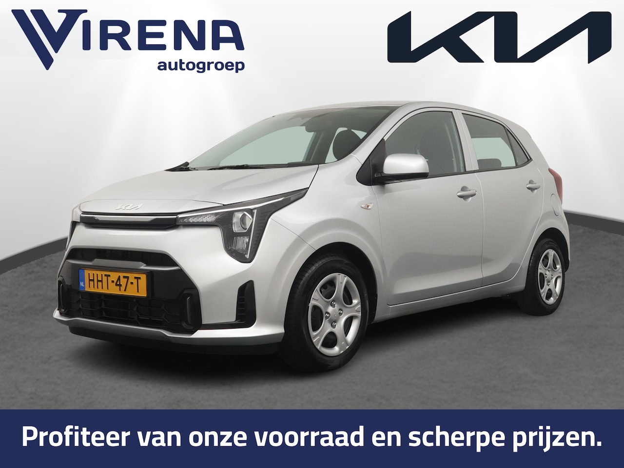 Kia Picanto - 1.0 DPI DynamicLine - Camera - Cruise control - AppleCarplay - Android Auto - Fabrieksgara - AutoWereld.nl