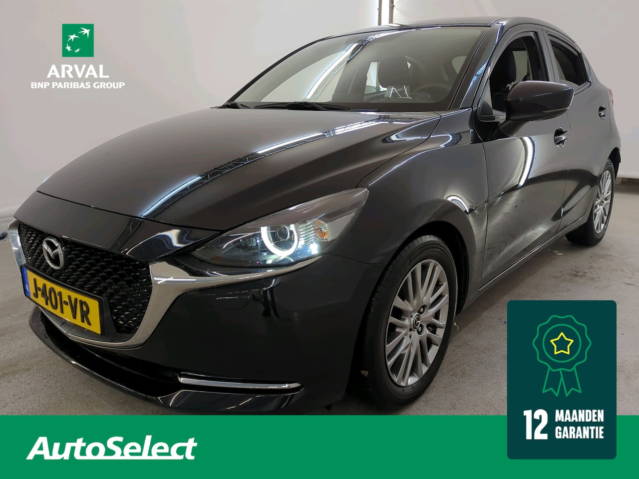 Mazda 2 - 1.5 Skyactiv-G 90pk Luxury | i-Activsense Pakket | Navi | Keyless | HUD | LED | PDC | Came - AutoWereld.nl