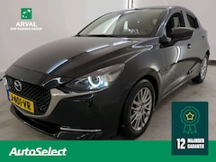 Mazda 2 - 2 1.5 Skyactiv-G 90pk Luxury | i-Activsense Pakket | Navi | Keyless | HUD | LED | PDC | Ca