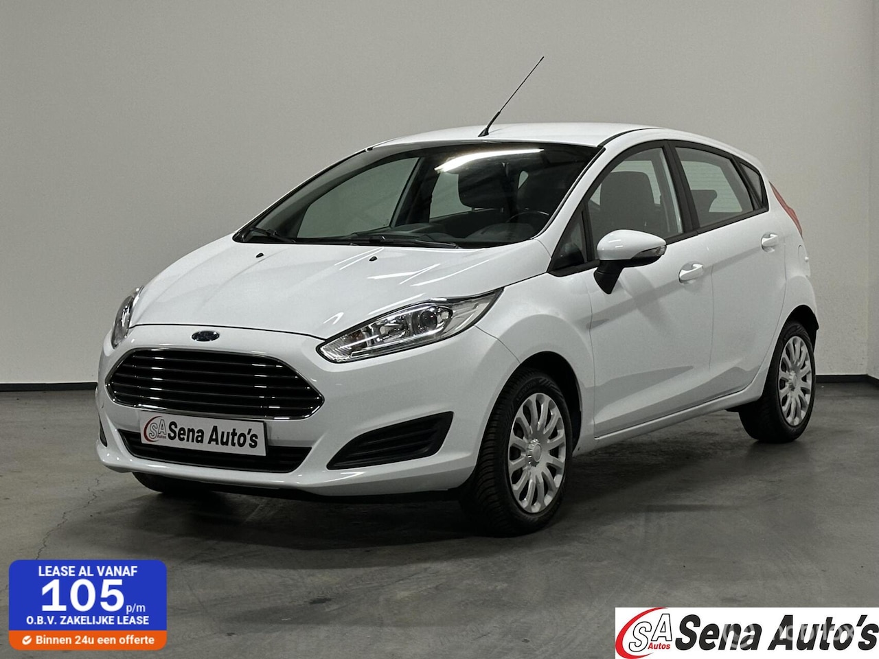 Ford Fiesta - 1.0 Style/ Navi/Airco/ Lage km’s /Trekhaak - AutoWereld.nl