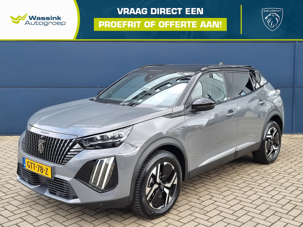 Peugeot 2008 - 1.2 Hybrid 145pk e-DCS6 GT | Navigatie | Climate Control | Camera | Apple Carplay | Keyles - AutoWereld.nl