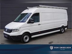 Volkswagen Crafter - 180pk L4H3/L3H2 LED Imperiaal werkplaats inrichting Cruise control Trekhaak Camera