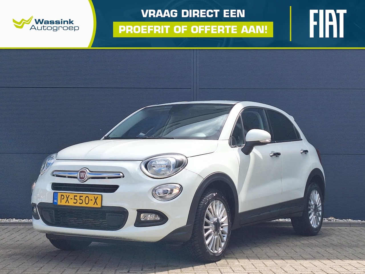 Fiat 500 X - 1.4 Turbo MultiAir 16V 140pk DCT Lounge | Navigatie | Climate Control | Cruise Control | - AutoWereld.nl
