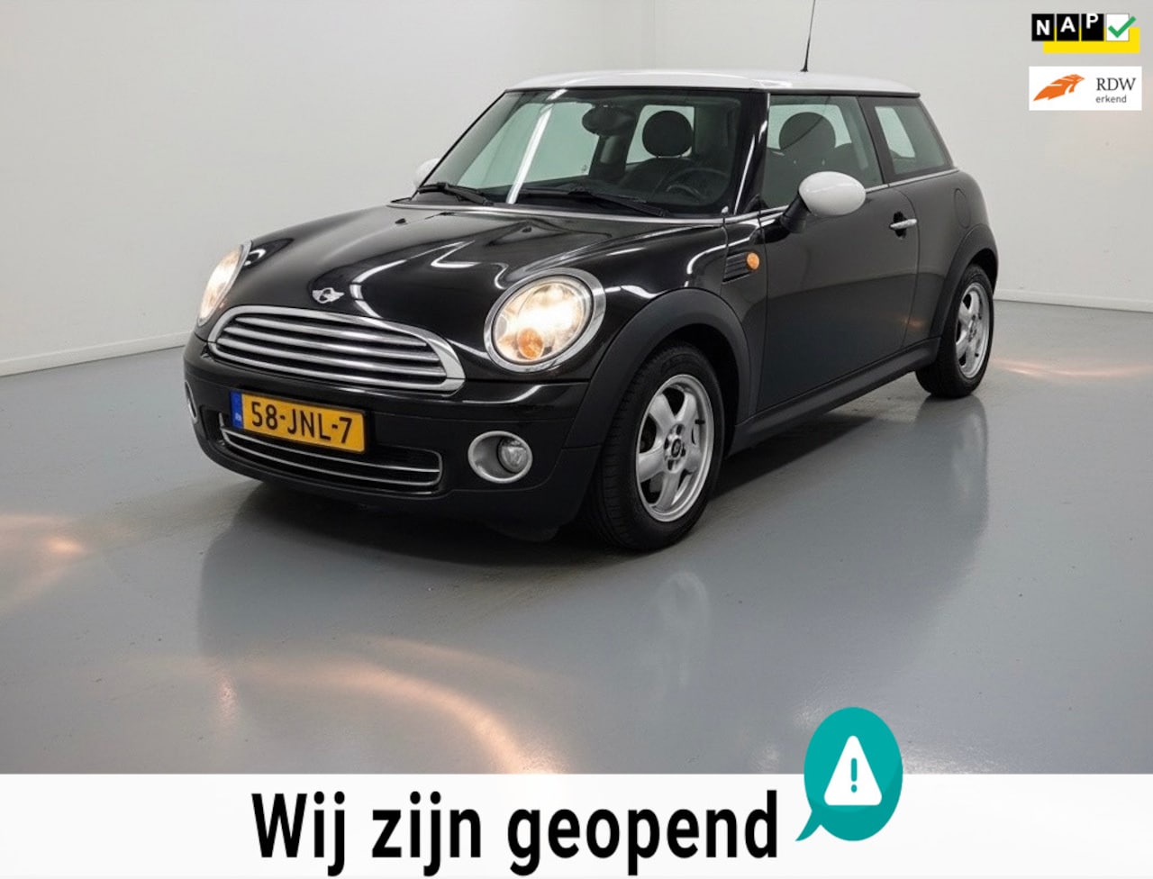 MINI Cooper - Mini 1.6 Cooper-nieuwe koppeling-airco-nette auto - AutoWereld.nl