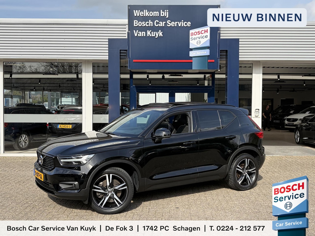 Volvo XC40 - 1.5 T5 Recharge R-Design / Automaat / NL-Auto / Dealer-Onderhouden / Open/Panodak / Leder- - AutoWereld.nl