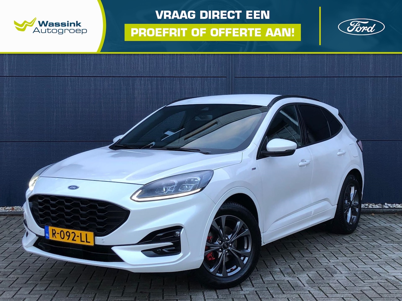 Ford Kuga - 1.5 EcoBoost 150PK 2WD ST-Line X | Trekhaak | Winter pack - AutoWereld.nl