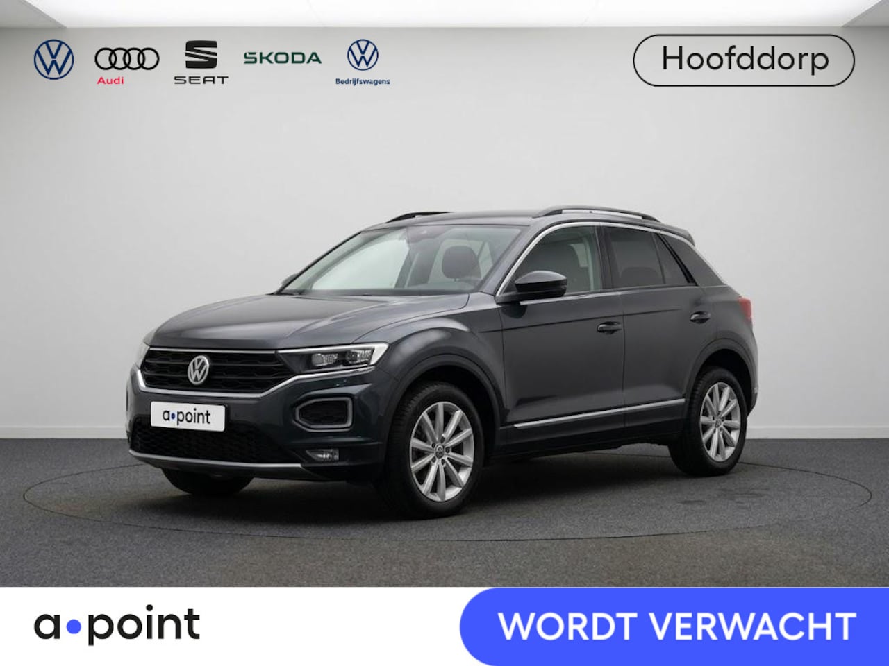 Volkswagen T-Roc - 2.0 TSI 4Motion Sport 190pk DSG| 18'LM-velgen| Camera| Alarm - AutoWereld.nl