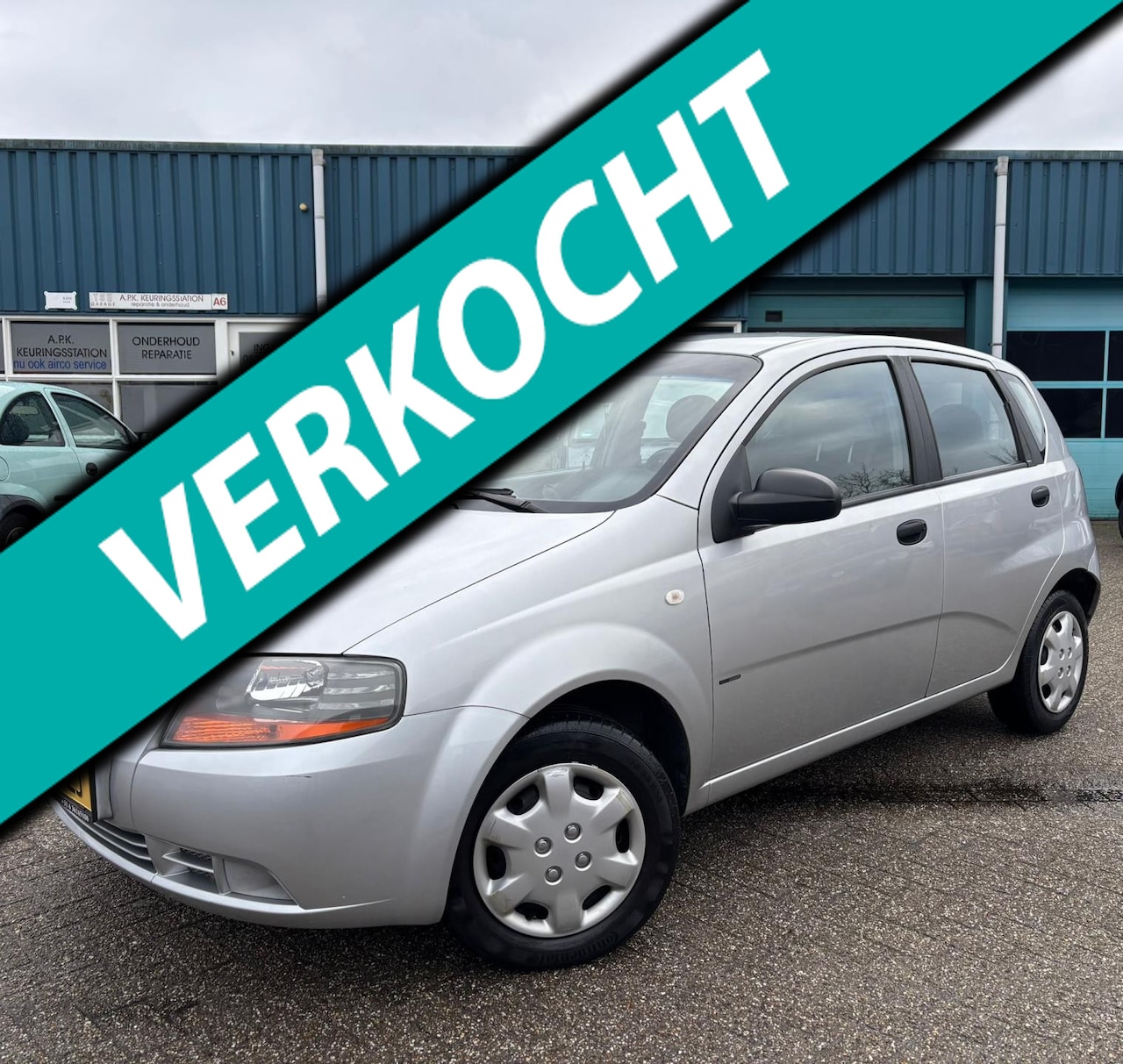 Chevrolet Kalos - 1.2 Spirit 5 - Deurs |Airco|EL Ramen|Nieuwe D-Riem+waterpomp|APK | Radio | - AutoWereld.nl