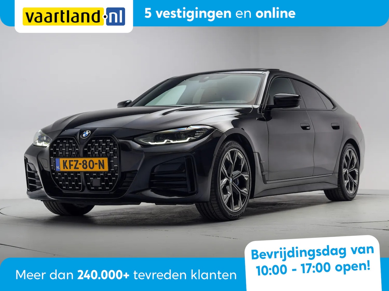 BMW 4-serie Gran Coupé - 420i M Sport Shadow [ Schuifdak H/K ACC M-Stoel Memory ] - AutoWereld.nl