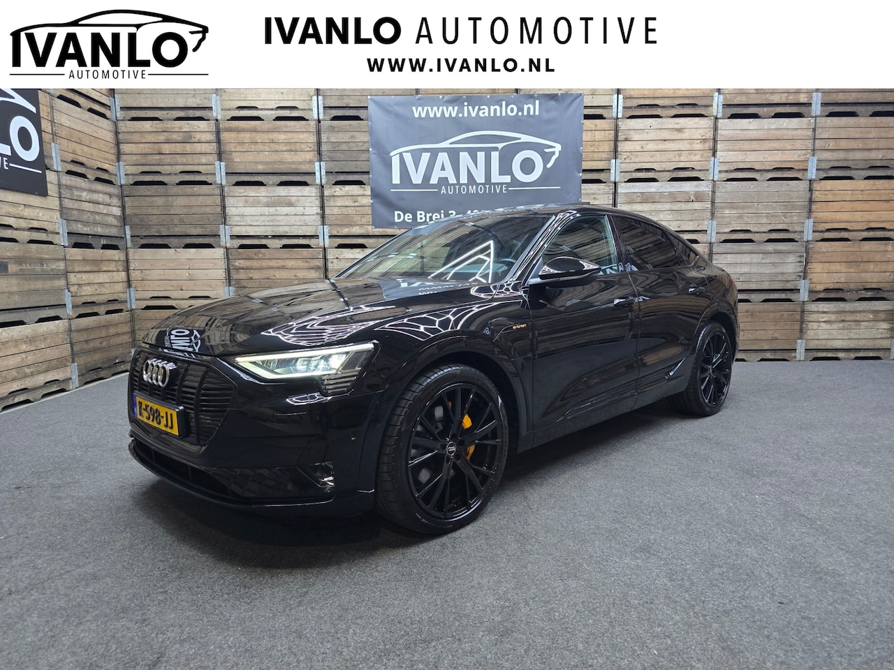 Audi e-tron Sportback - 55 quattro Business edition Plus 95 kWh PANO Memory Camera SOH 93,9% 22"LM - AutoWereld.nl