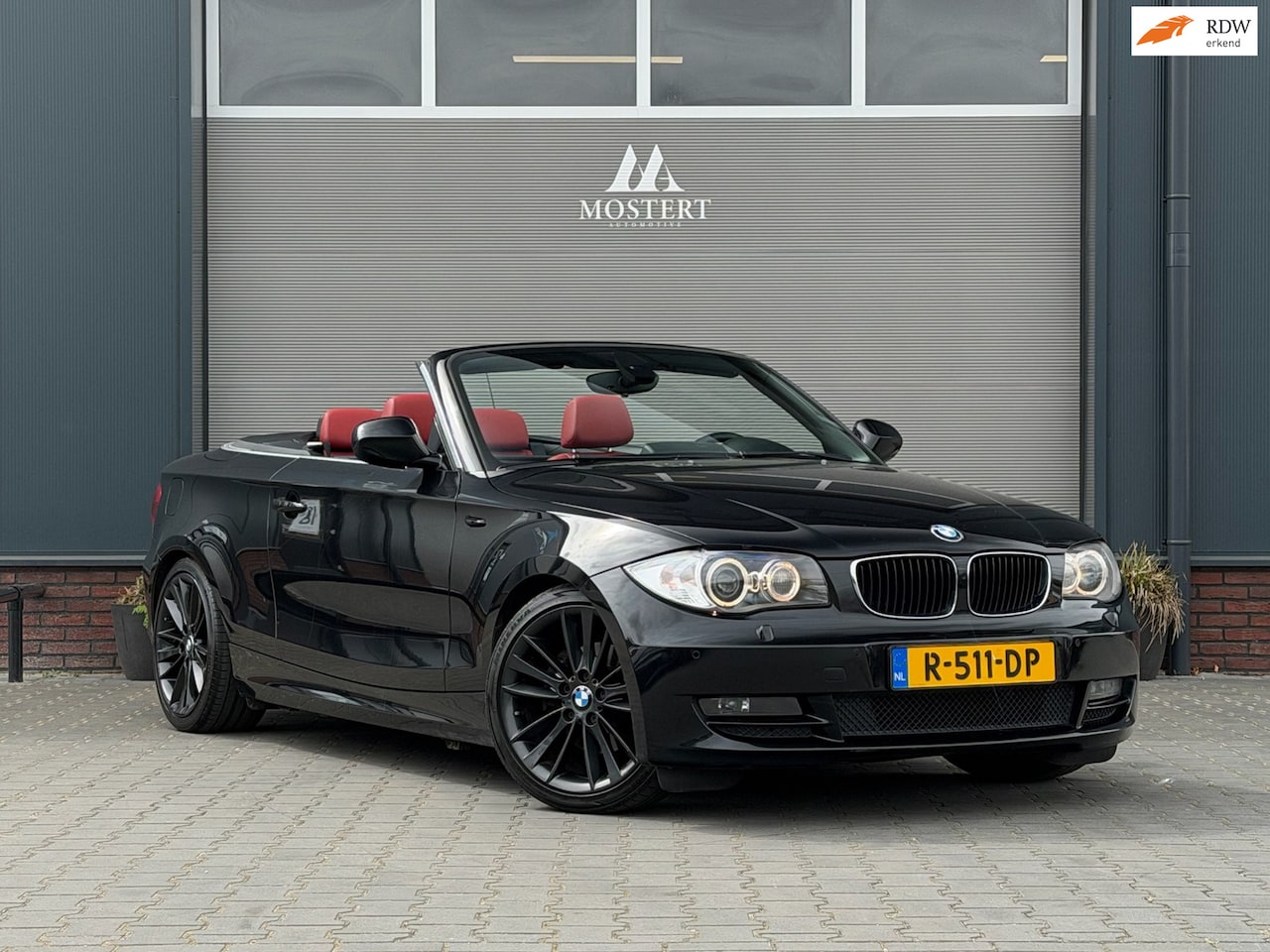 BMW 1-serie Cabrio - 120i/170pk High Executive|2010|Automaat|Stoelverw.|Cruise|Leder|Navi|PDC|Memory|18" LMV - AutoWereld.nl