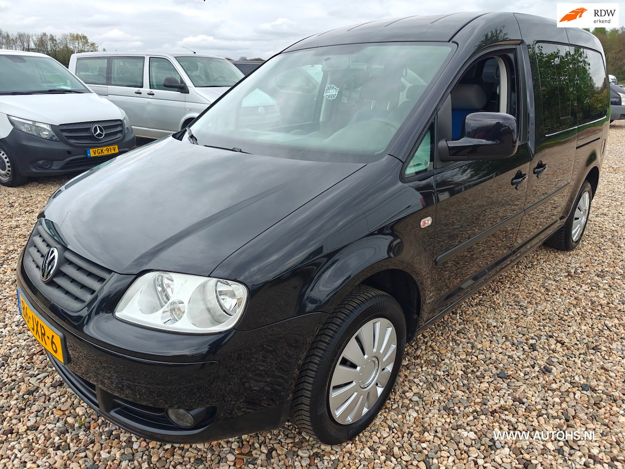 Volkswagen Caddy Maxi - 1.6 Comfortline 7 Persoons , maxi , Benzine , apk april 2027 , airco , navi , pdc , nette - AutoWereld.nl