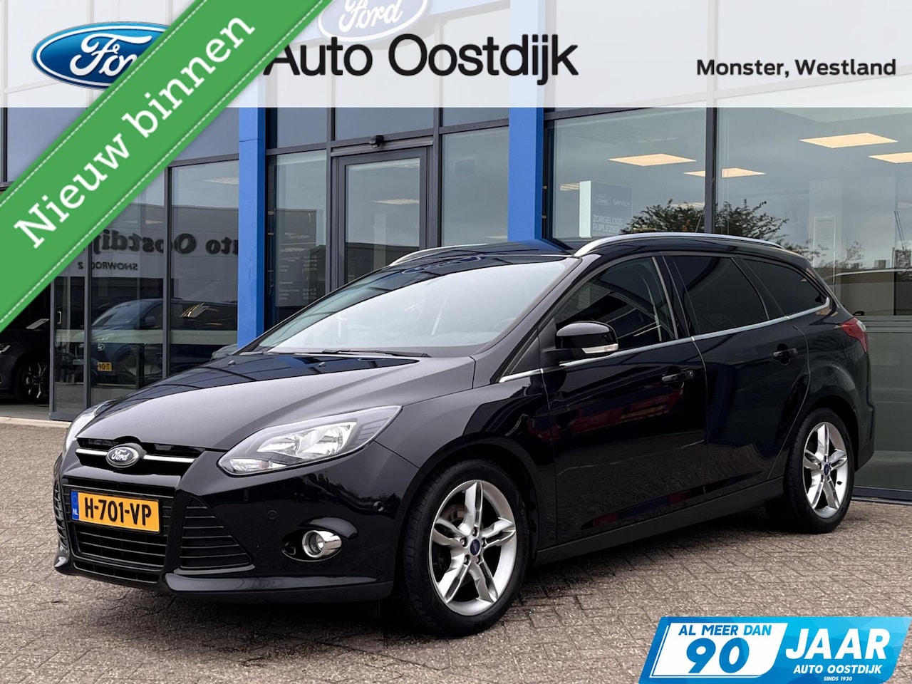 Ford Focus Wagon - 1.6 EcoBoost Titanium 150PK Trekhaak Winterpack Cruise Parkeersensoren 1500KG Trekgewicht - AutoWereld.nl