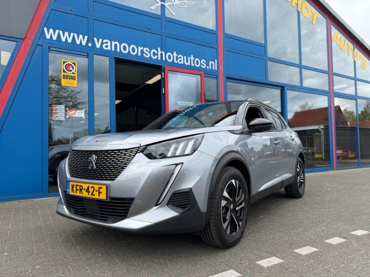 Peugeot e-2008 - EV GT-Line Navi Carplay Camera Led Airco(ECC) bj2023 - AutoWereld.nl