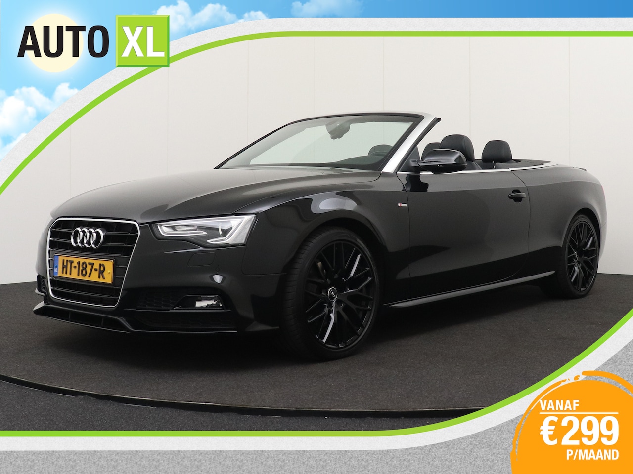 Audi A5 Cabriolet - 1.8T 170PK Aut. S-Line Nek+Stoelverw. Bang&Olufsen Camera - AutoWereld.nl