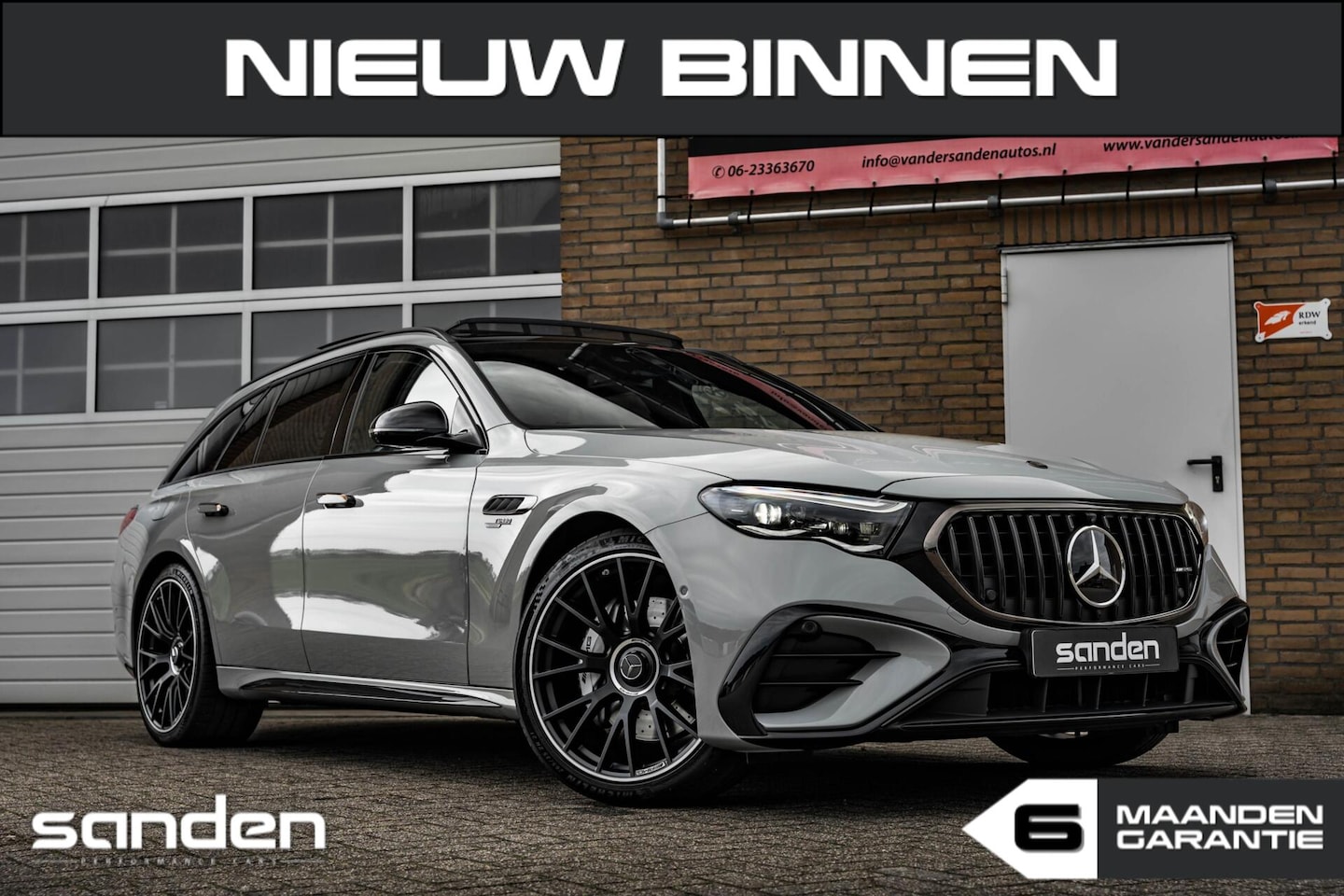 Mercedes-Benz E-klasse Estate - AMG 53 4MATIC+ |Schaalstoel|Night|Bur4D|Pano - AutoWereld.nl
