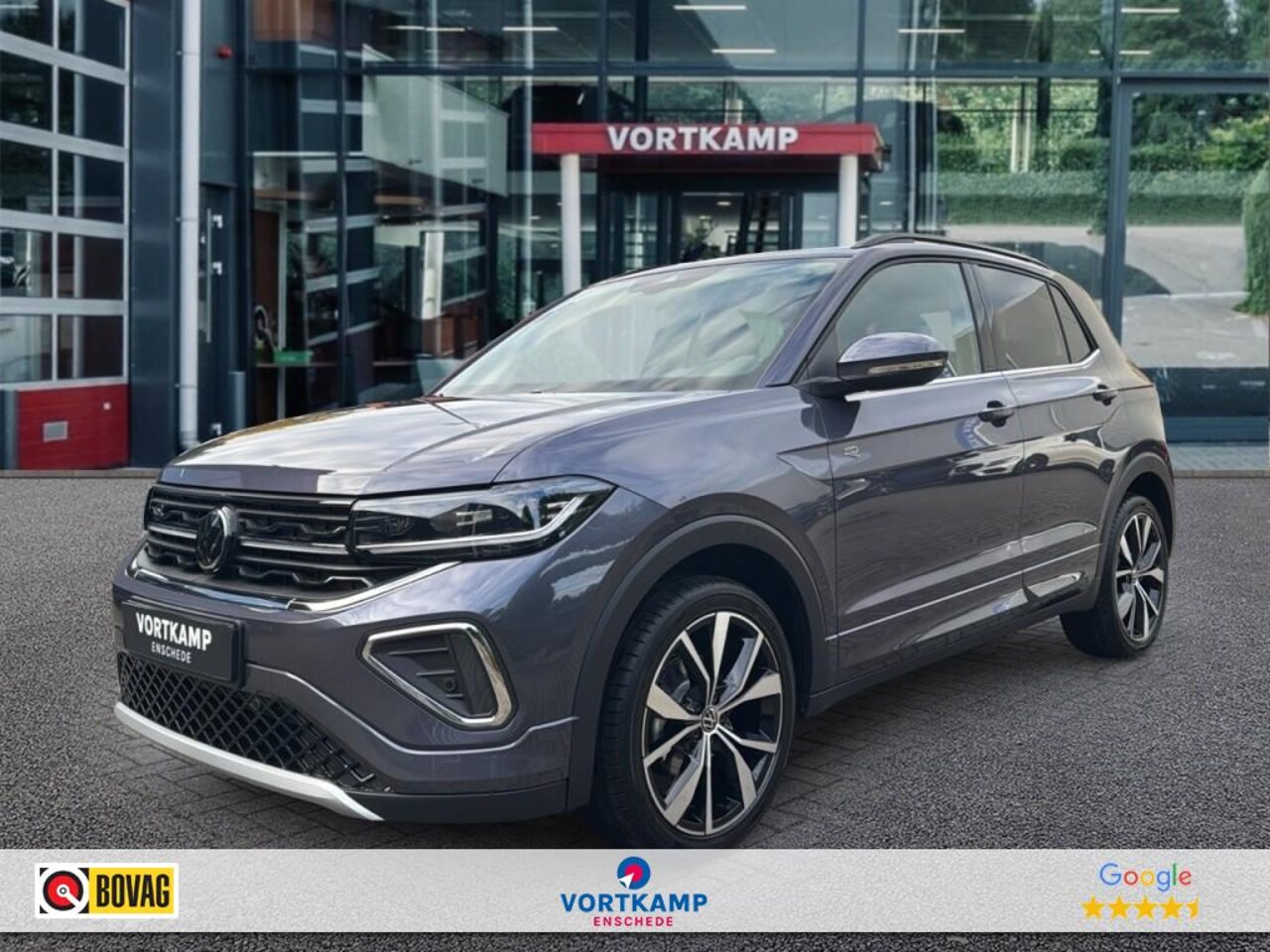 Volkswagen T-Cross - 1.0 TSI DSG R-LINE AFN.TREKHAAK/IQ-LIGHTS/CAMERA/ACC/KEY-LESS - AutoWereld.nl