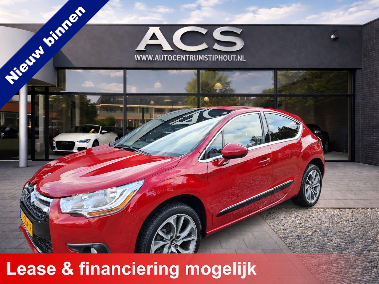 Citroën DS4 - 1.6 VTi So Chic | Leder sportint. | Comfortstoel | 18inch | NAP | Supernette staat! - AutoWereld.nl