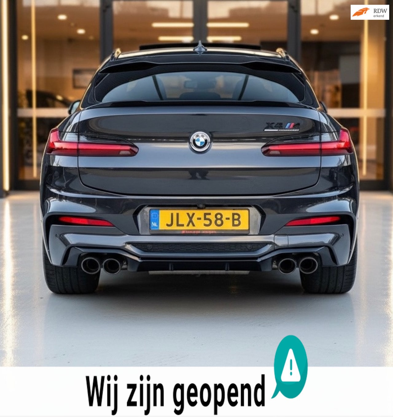 BMW X4 - BMW X4 M Competition 21'' / Harman Kardon / Head-Up Display / M Driver's Package / CoPilot - AutoWereld.nl