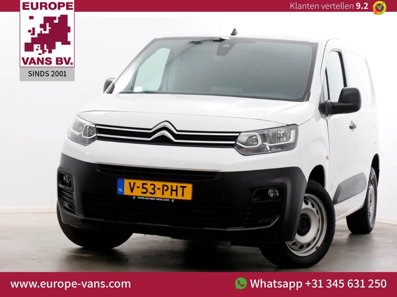 Citroën Berlingo - 1.5 BlueHDI 130pk Automaat Airco/CarPlay 01-2022 - AutoWereld.nl