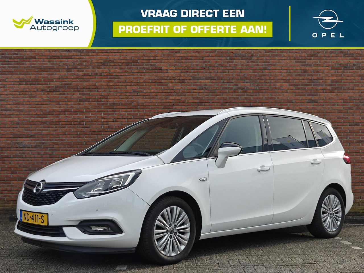 Opel Zafira Tourer - 1.4 Turbo 140pk Edition | 7 Zitplaatsen | Camera | Navigatie | - AutoWereld.nl