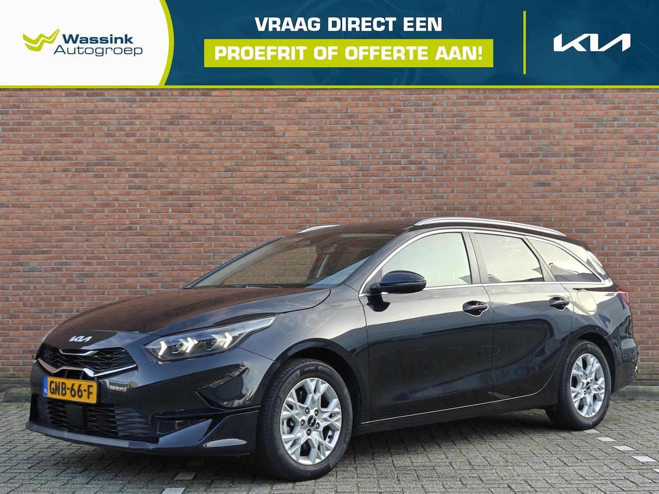 Kia Cee'd Sportswagon - Ceed Sw 1.0 T-GDi 100pk DynamicPlusLine | Stoel- & Stuurwielverwarming | Navigatie | Clima - AutoWereld.nl