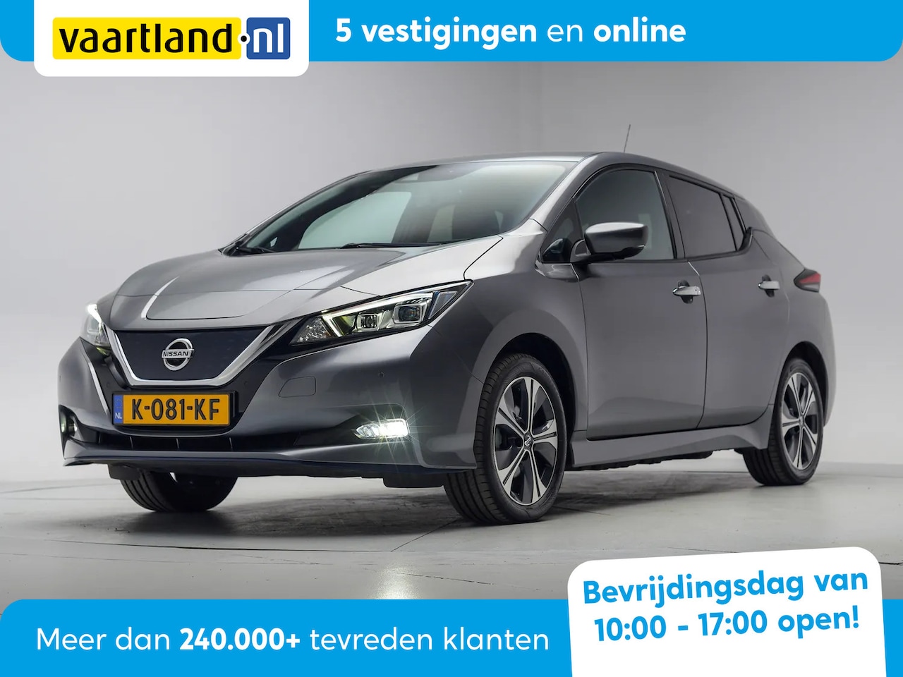 Nissan LEAF - e+ N-Connecta 62 kWh [ Apple / Android LED Navi Stoel /stuurverwarming Camera ] - AutoWereld.nl