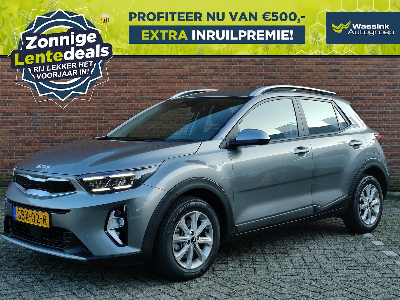 Kia Stonic - 1.0 T-GDi 100pk DynamicLine | LENTEDEALS I Navigatie | Cruise Control | Climate Control | - AutoWereld.nl