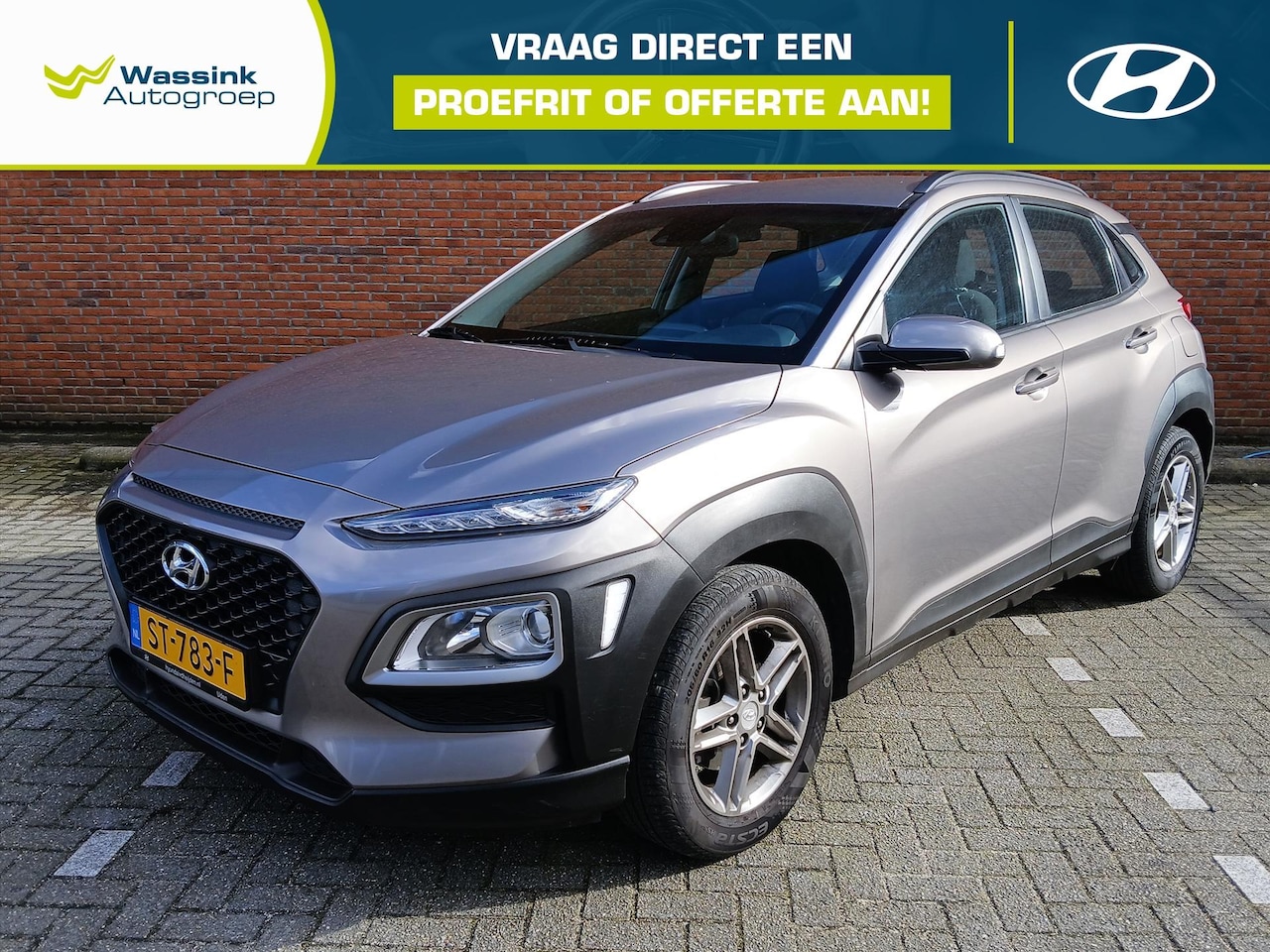 Hyundai Kona - 1.0 T-GDI 120pk Comfort I Navi by App I Camera achter - AutoWereld.nl