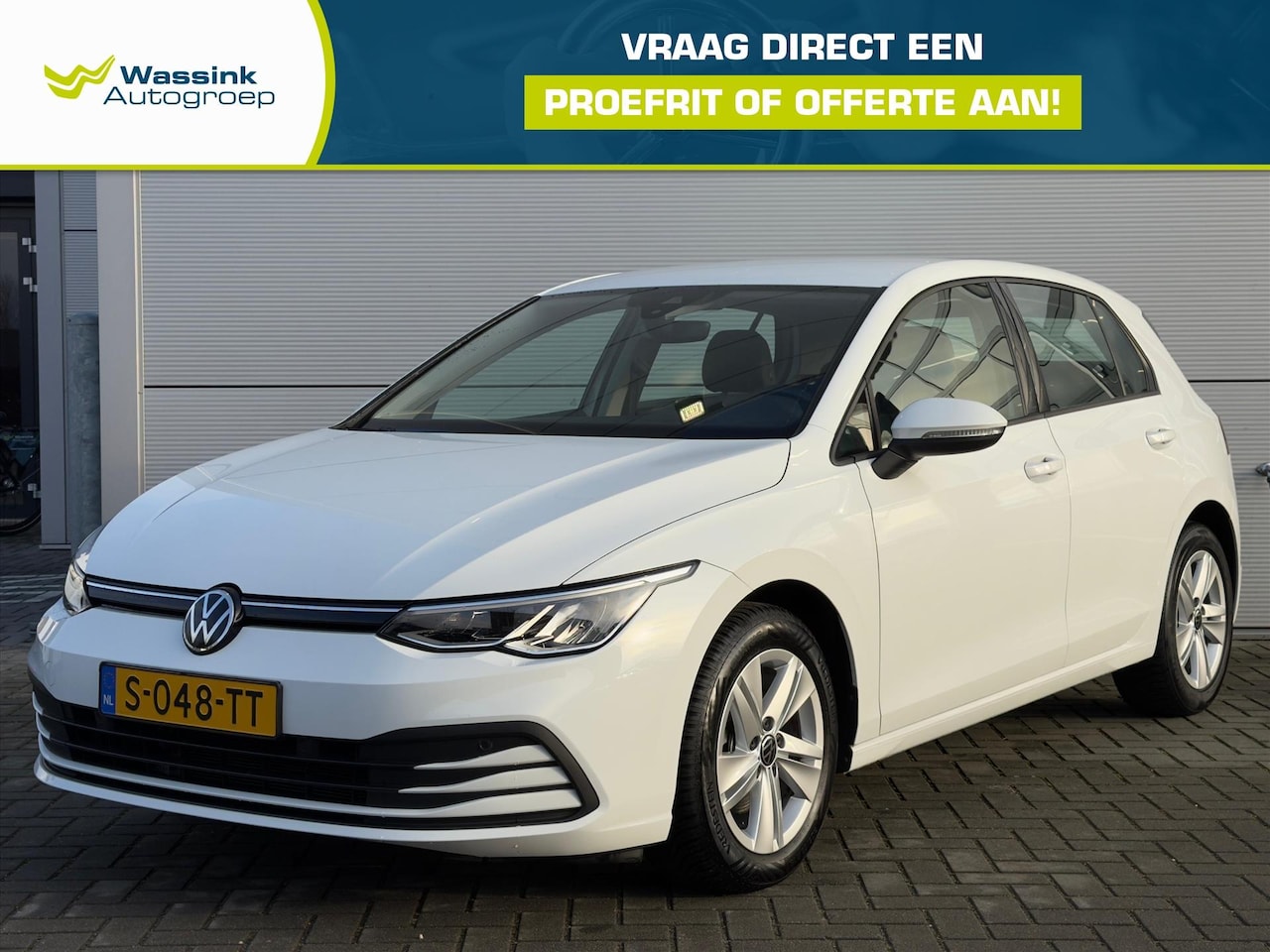 Volkswagen Golf - 1.0 TSI 110pk Life Business | Climate control | Navigatie by app | Lm-velgen | Stoelverwar - AutoWereld.nl