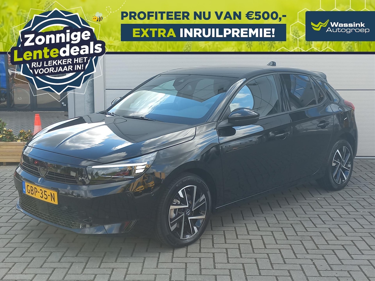 Opel Corsa - 1.2T Hybrid 100pk GS + extra's Automaat | LENTEDEALS | Climate control | Navigatie | Camer - AutoWereld.nl