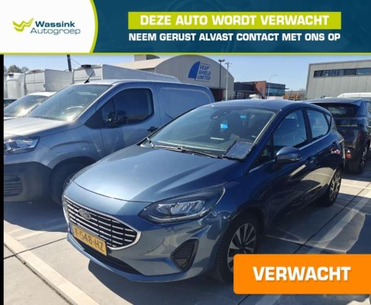 Ford Fiesta - 1.0 EcoBoost Hybrid 125pk Titanium I Trekhaak - AutoWereld.nl