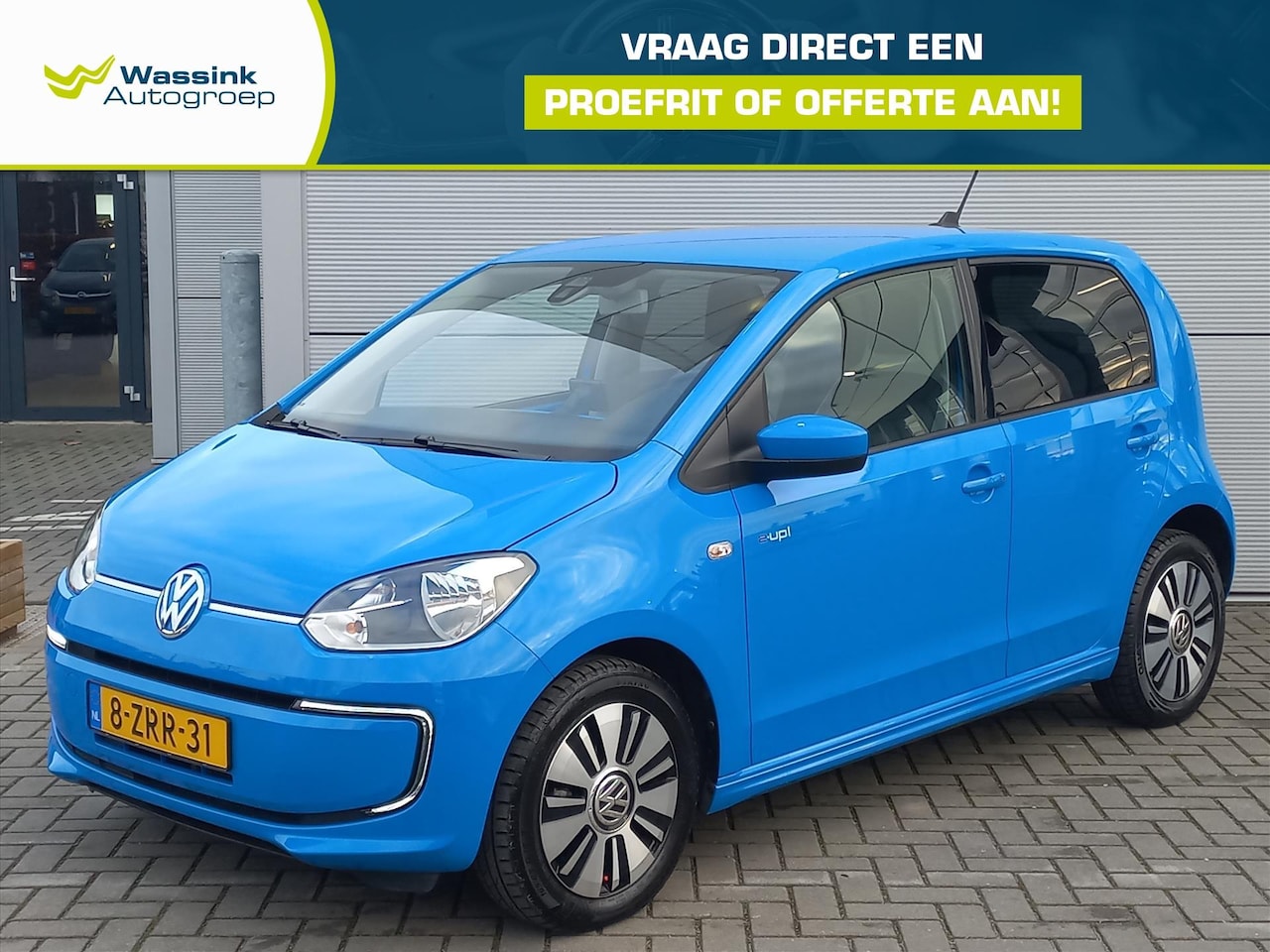 Volkswagen e-Up! - Elektromotor 82PK 5D e-up! SOH 88% I Climate control | Winterpack | Navigatie | Lm velgen - AutoWereld.nl