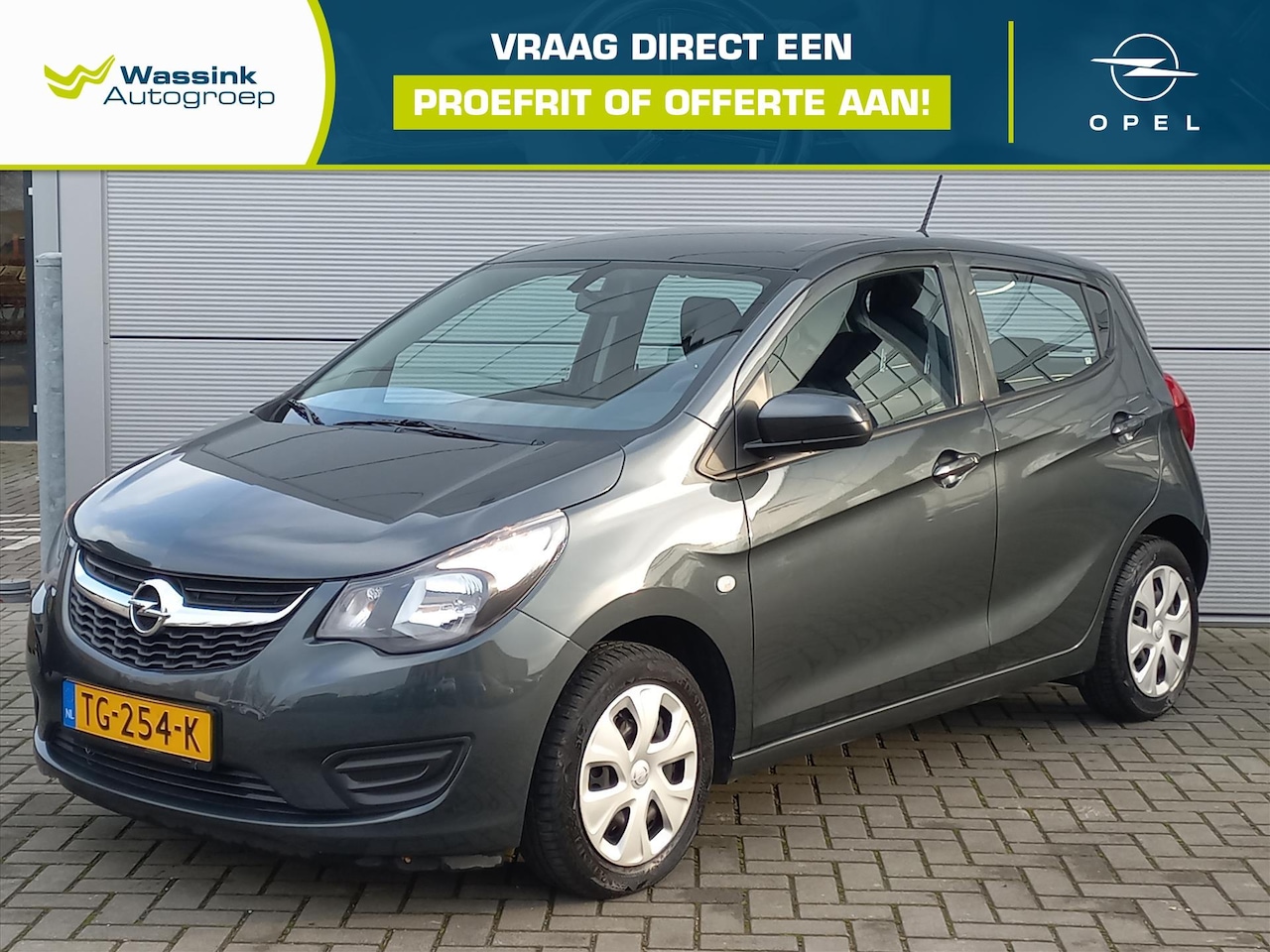 Opel Karl - 1.0 75pk Edition 5-zitplaatsen | Airconditioning | Bluetooth | Elektrische pakket | All se - AutoWereld.nl
