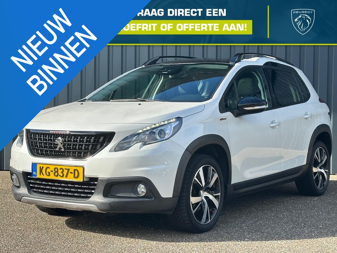 Peugeot 2008 - 1.2 Turbo 130pk GT-Line I Trekhaak 1250KG I Glazen Dak I Navigatie I Parkeersensoren I Act - AutoWereld.nl