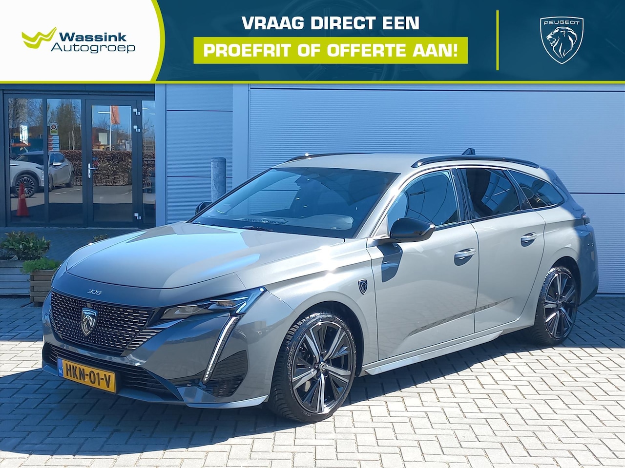 Peugeot 308 SW - 1.2T 130pk GT-uitv. Automaat | Climate control | Navigatie | 18" Lm velgen | Winterpakket - AutoWereld.nl