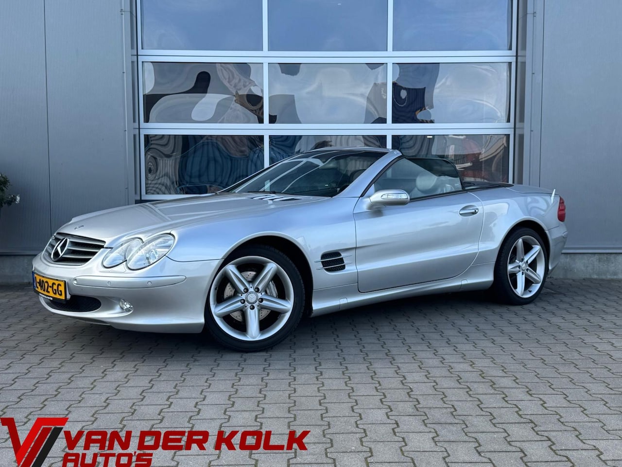 Mercedes-Benz SL-klasse Cabrio - 350 | Luchtvering | Leder | Xenon | Navigatie | Climate | Stoelverwarming - AutoWereld.nl