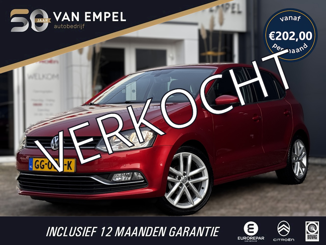 Volkswagen Polo - 1.2 TSI Highline | NL-Auto | Climate control | PDC voor + achter | Navigatie - AutoWereld.nl