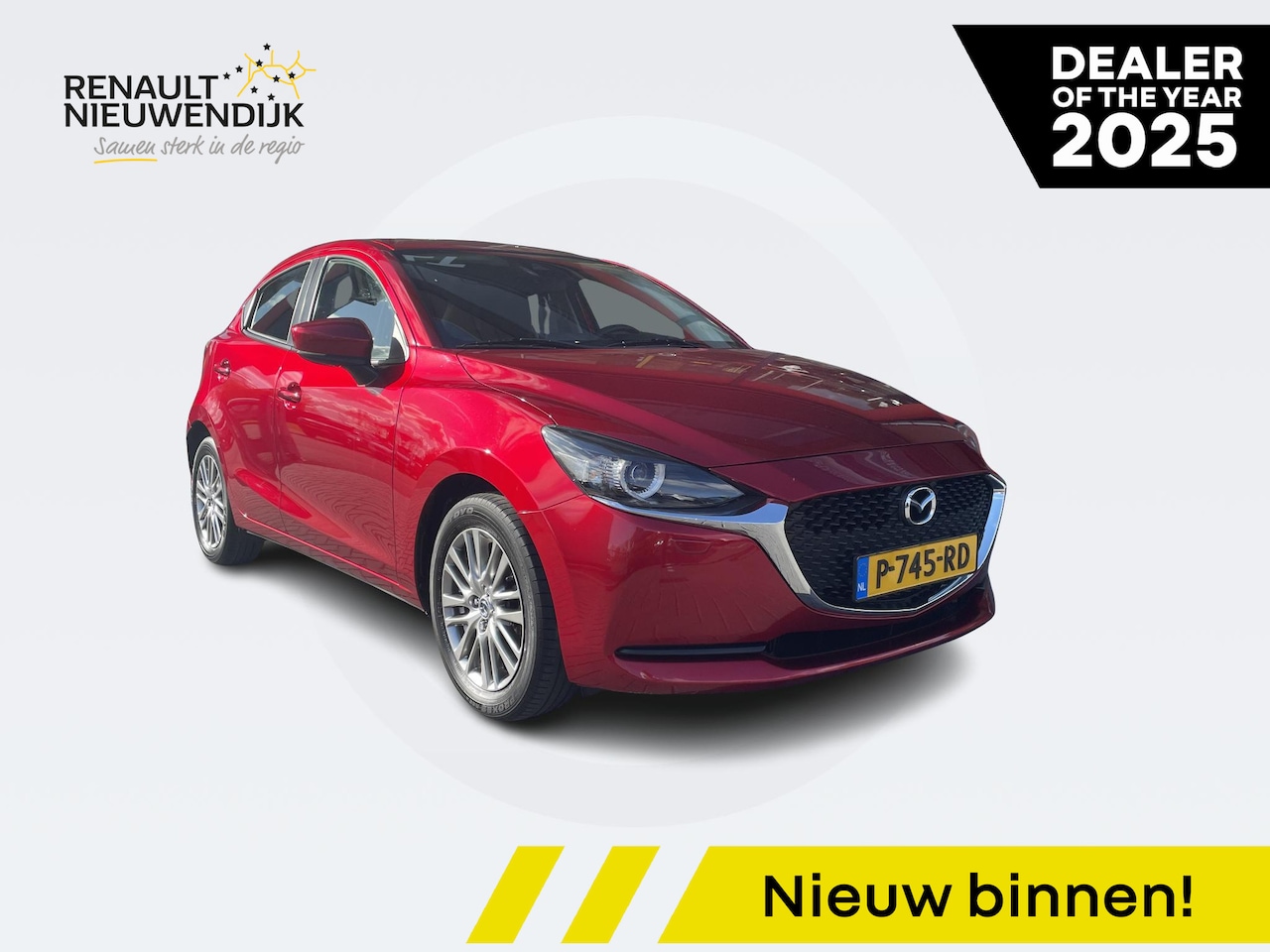 Mazda 2 - 1.5 Skyactiv-G Style Selected / ACHTERUITRIJCAMERA/ STOEL EN STUUR VERWARMING / CRUISE CON - AutoWereld.nl