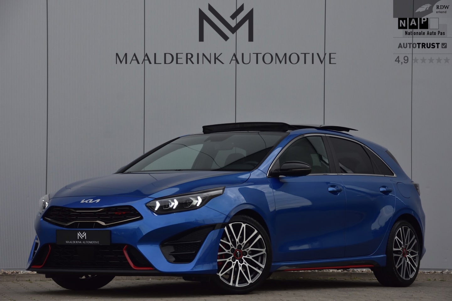 Kia Cee'd - Ceed 1.6 T-GDi GT Panodak, JBL, Camera , Keyless, Digitale Cockpit, Stoelverwarming - AutoWereld.nl