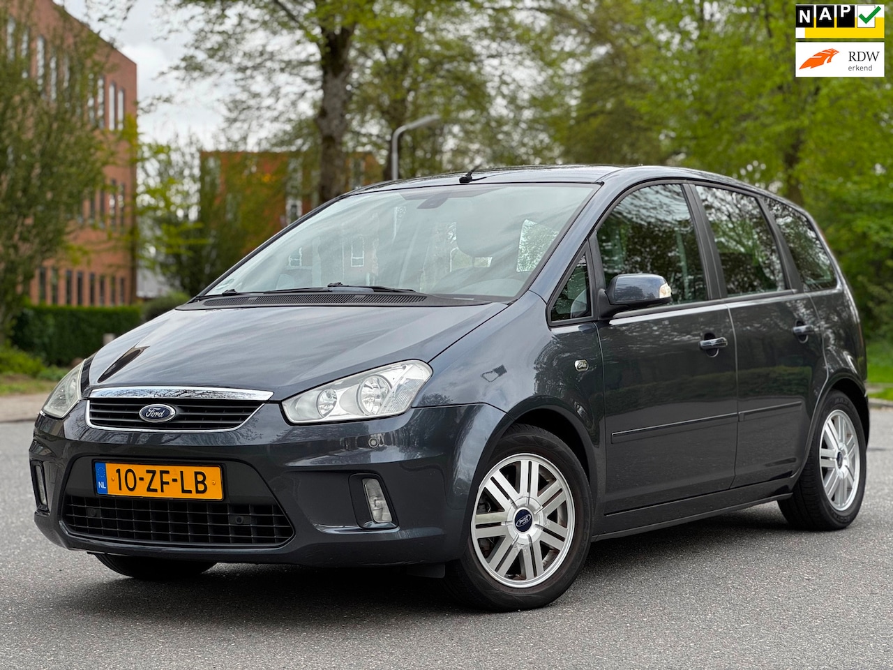 Ford C-Max - 2.0-16V Ghia|AUT|CRUISE|AIRCO|ELEKSTOELEN|BOEKJES - AutoWereld.nl