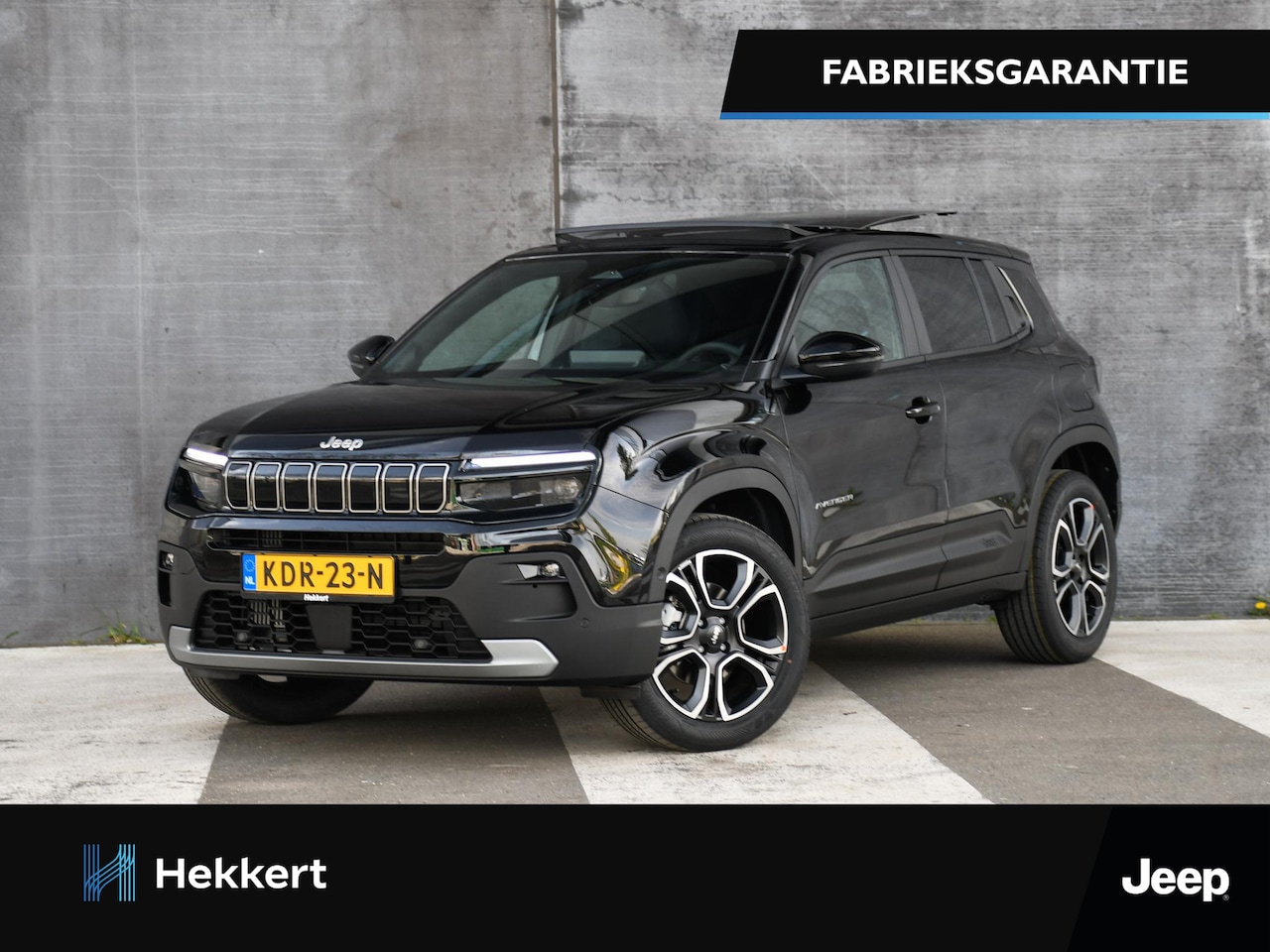 Jeep Avenger - Summit 1.2 e-Hybrid 110pk Automaat SCHUIF-DAK | JBL | 18''LM | DODE HOEK | ADAPT. CC | PDC - AutoWereld.nl