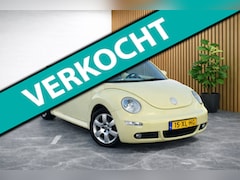Volkswagen New Beetle Cabriolet - 2.0 Highline (CREME KLEUR, AIRCO, STOELVERWARMING, CABRIO, GOED ONDERHOUDEN, NIEUWE APK)